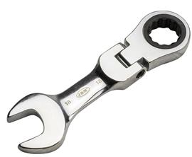 Ključ kombinovani 18 mm reverzibilni ( brzi ) zglobni kratki JBM